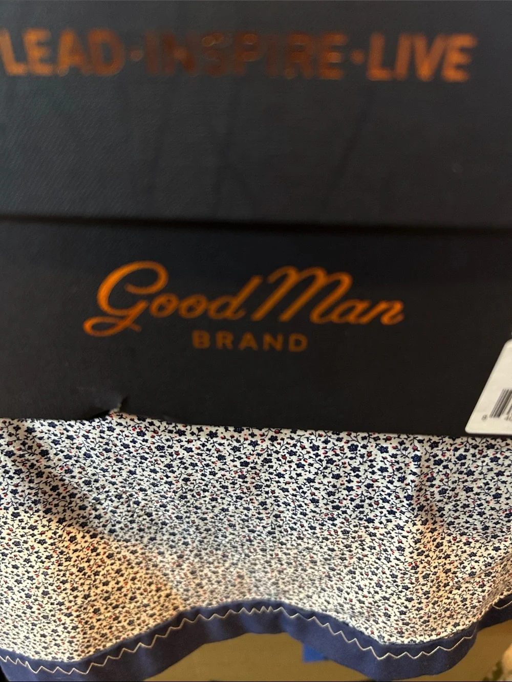 Good Man Brand White Leather Men's Low-Top Sneakers